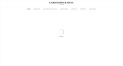 Desktop Screenshot of christopherhyde.com