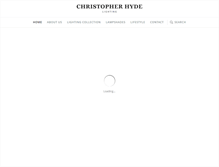 Tablet Screenshot of christopherhyde.com